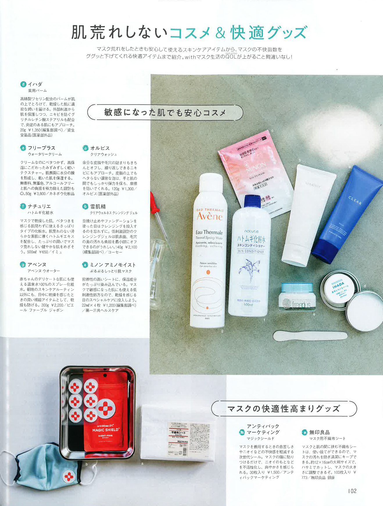 『MEN’S NON-ON』2021年1月号 掲載記事